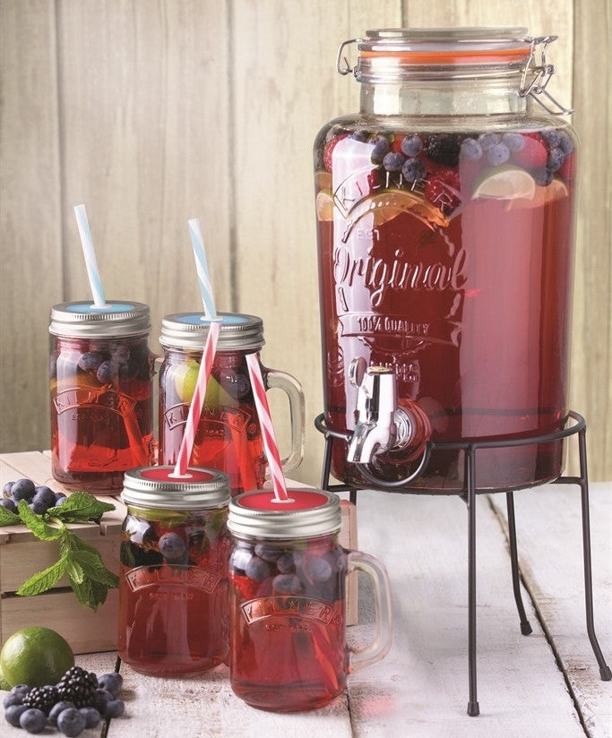 KILNER（キルナー）DISPENSER 5L ドリンクディスペンサー スタンド付き ドリンクサーバー ガラス容器