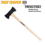 TRUE TEMPER トゥルーテンパー TOUGHSTRIKE ダブルビットアックス アメリカンヒッコリーシャフト 両刃斧 枝打ち 薪割り 倒木