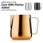 Barsita&Co BARISTA&CO(バリスタアンドコー) Core Milk Pitcher 420ml コアミルクピッチャー 420ml ピッチャー ラテアート 計量カップ