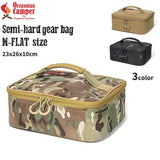 Oregonian Camper オレゴニアンキャンパー Semi Hard Gear Bag M-FLAT セミハード ギアバッグ M-FLATサイズ フラットタイプ 収納ポーチ アウトドアギア アウトドア キャンプ