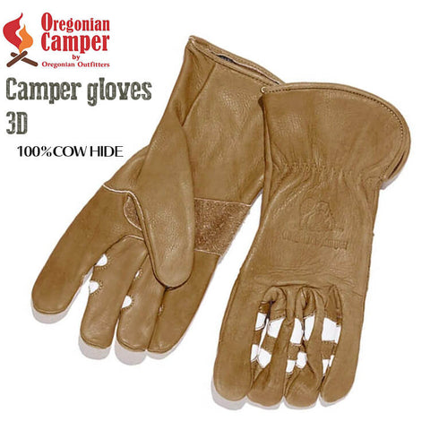 Oregonian Camper オレゴニアンキャンパー Camper gloves 3D キャンパーグローブ レザーグローブ 2021年モデル 牛革 アウトドア 手袋 OCG 2010