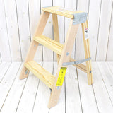 Michigan Ladder Co. ミシガンラダー Wood Stepladder Size 2  ウッドステップラダー サイズ2 脚立 木製 ディスプレイラック ステップ