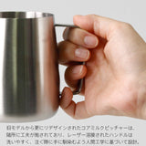 Barsita&Co BARISTA&CO(バリスタアンドコー) Core Milk Pitcher 420ml コアミルクピッチャー 420ml ピッチャー ラテアート 計量カップ