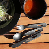 Platchamp プラットチャンプ VINTAGE CUTLERY SET ヴィンテージ カトラリーセット SUN GOLD ゴールド アウトドア キャンプ 登山