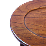 Oval ハイスツール M 天然木 ミンディ材 椅子 オーバルスツール 腰掛け 天然木 ナチュラル シンプル J-GT784BR