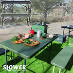 FOLDING BENCH Beer 折り畳みベンチ 椅子| SLOWER スロウワー