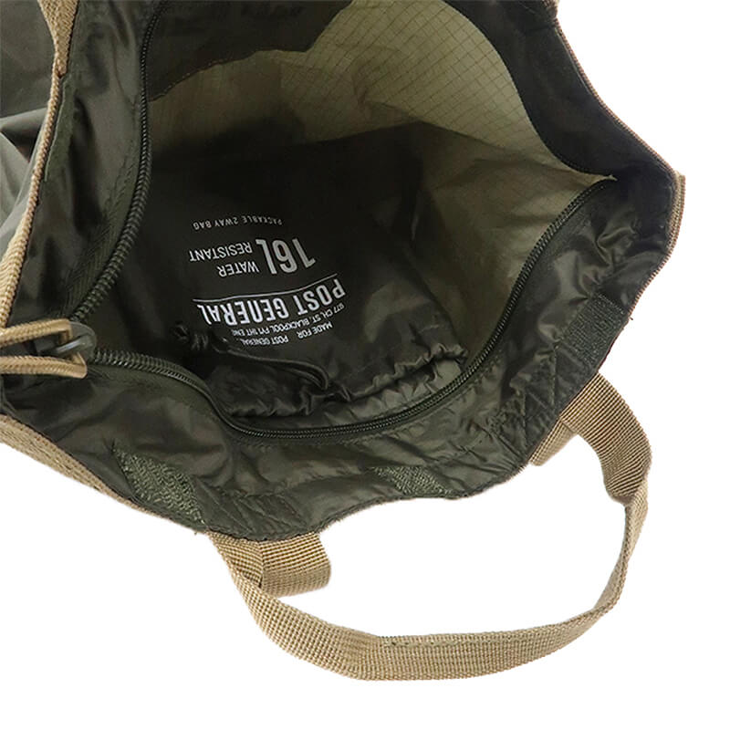 POST GENERAL ポストジェネラル PACKABLE 2WAY BAG パッカブル