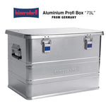 Hunersdorff ヒューナースドルフ Aluminium Profi Box  73L アルミニウム プロフィーボックス コンテナ トランク 収納 インテリア