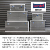 Hunersdorff ヒューナースドルフ Aluminium Profi Box  73L アルミニウム プロフィーボックス コンテナ トランク 収納 インテリア