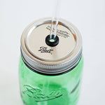 REDNEK SIPPERS Green Ball MASON Jar /レッドネック シッパー グリーン ボール社 メイソンジャー 480ml 2個セット USA製 グラス マグカップ ガラス容器 保存瓶 限定カラー